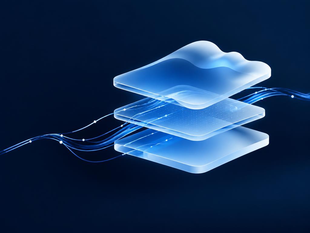 Abstract KalyTrex visual representing cloud and platform engineering